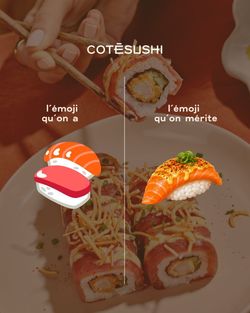 Sushi présenté avec baguettes et un plateau de makis dans un restaurant japonais ouvert le dimanche